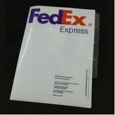 A4 Plastic Folder with Multi layers - FedEx